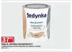 Merkury Market Emalia szybkoschnąca akrylowa do drewna i metalu Jedynka Deco & Protect oferta