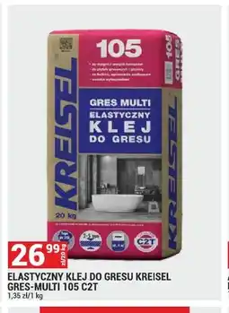 Merkury Market Elastyczny klej do gresu Kreisel Gres-Multi 105 C2T oferta