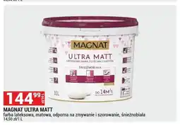 Merkury Market Farba lateksowa matowa Magnat Ultra Matt śnieżnobiała oferta