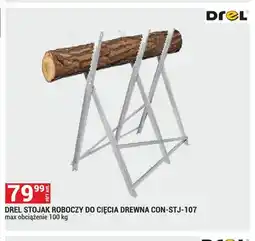 Merkury Market Stojak roboczy do cięcia drewna Drel CON-STJ-107 oferta