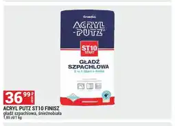 Merkury Market Gładź szpachlowa Acryl-Putz ST10 Finisz oferta