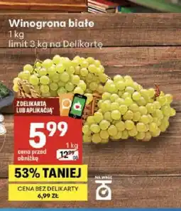 Delikatesy Centrum Winogrona białe oferta