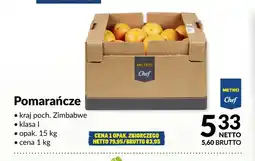 Makro Pomarańcze Metro Chef oferta