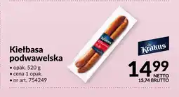 Makro Kiełbasa podwawelska Krakus oferta