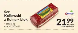 Makro Ser Królewski z Kolna w bloku Mlekpol oferta