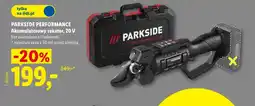 Lidl Sekator akumulatorowy Parkside oferta