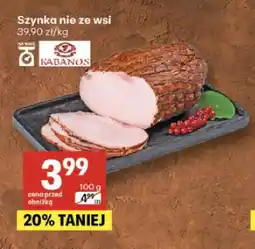 Delikatesy Centrum Szynka nie ze wsi Kabanos oferta