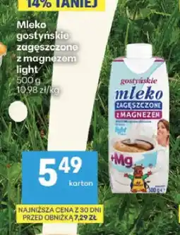 Delikatesy Centrum Mleko gostyńskie zagęszczone z magnezem light oferta