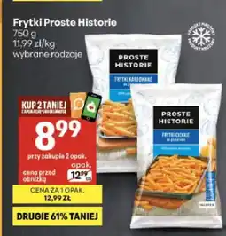 Delikatesy Centrum Frytki karbowane Proste Historie oferta