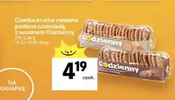 Delikatesy Centrum Ciastka kruche owsiane podlane czekoladą Codzienny oferta
