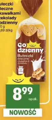 Delikatesy Centrum Bułeczki mleczne z kawałkami czekolady Codzienny oferta
