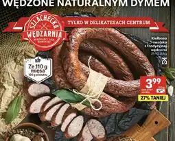 Delikatesy Centrum Kiełbasa swojska z tradycyjnej wędzarni Szlachecka Wędzarnia oferta