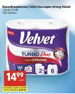 Delikatesy Centrum Ręcznik papierowy Turbo Duo super strong Velvet oferta