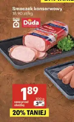 Delikatesy Centrum Smaczek konserwowy Duda oferta