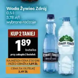 Delikatesy Centrum Woda gazowana Żywiec Zdrój Mocny Gaz oferta