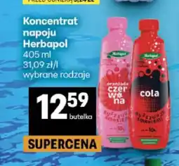 Delikatesy Centrum Koncentrat napoju Herbapol oranżada czerwona oferta