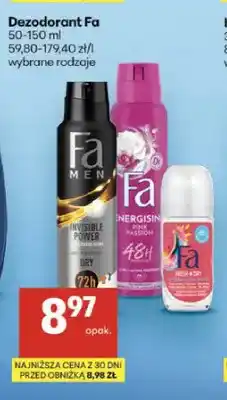 Delikatesy Centrum Dezodorant Fa oferta
