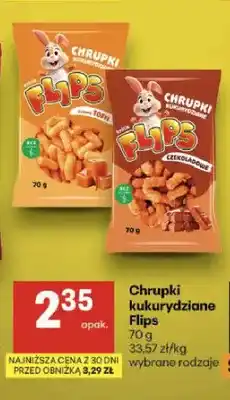 Delikatesy Centrum Chrupki kukurydziane Flips toffi oferta