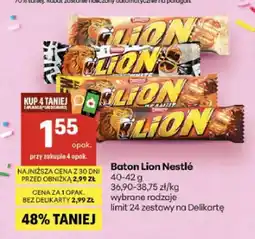 Delikatesy Centrum Baton Lion Nestlé oferta