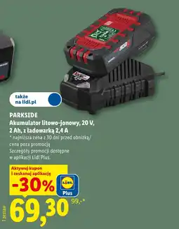 Lidl Akumulator Parkside oferta
