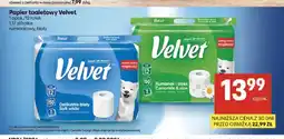 Delikatesy Centrum Papier toaletowy Velvet delikatnie biały 12-pak oferta