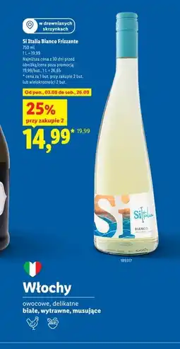 Lidl Wino Si Italia oferta