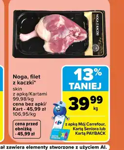 Carrefour Noga z kaczki Carrefour oferta