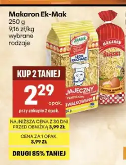 Delikatesy Centrum Makaron jajeczny Ek-Mak Leon Kucharz oferta
