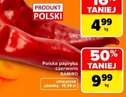 Carrefour Papryka czerwona Ramiro oferta