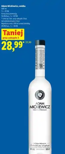 Lidl Adam Adam Mickiewicz oferta