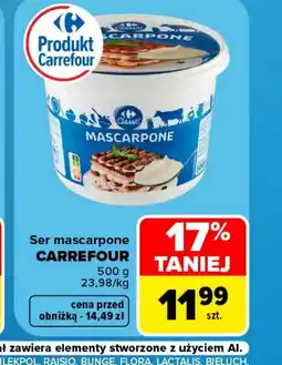 Carrefour Mascarpone Carrefour oferta