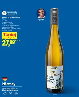 Lidl Wino Białe oferta