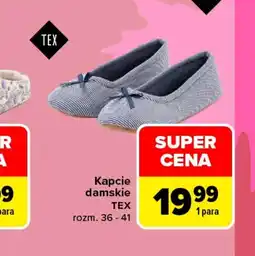 Carrefour Kapcie TEX oferta