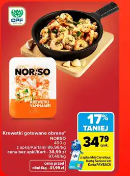 Carrefour Krewetki Norso oferta