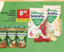 Delikatesy Centrum Kaszka mleczno-ryżowa malina BoboVita oferta