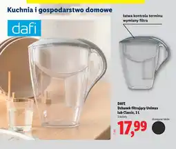 Lidl Dzbanek filtrujący Dafi oferta