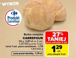 Carrefour Bułka Carrefour oferta