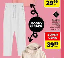 Carrefour Spodnie dresowe TEX oferta