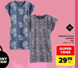 Carrefour Koszula nocna damska TEX oferta