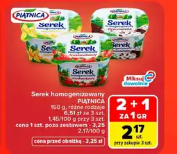 Carrefour Serek homogenizowany Piątnica oferta