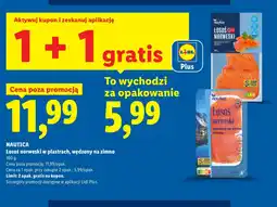 Lidl Łosoś w plastrach Nautica oferta