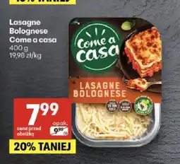 Delikatesy Centrum Lasagne bolognese Come a casa oferta