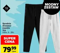 Carrefour Spodnie dresowe TEX oferta
