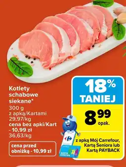 Carrefour Kotlety schabowe Carrefour oferta