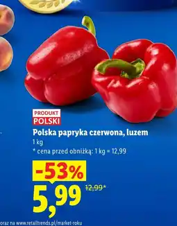 Lidl Papryka Polski oferta
