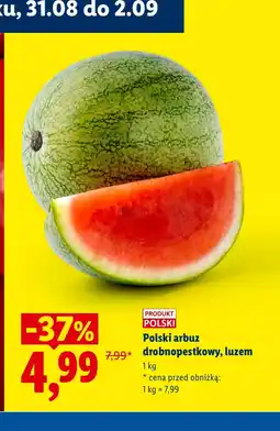 Lidl Arbuz Polski oferta