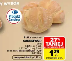 Carrefour Bułka Carrefour oferta