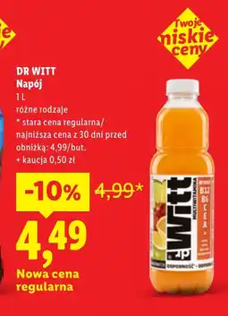 Lidl Napój Dr Witt oferta