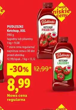 Lidl Ketchup Pudliszki oferta