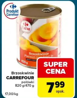 Globi Brzoskwinie połówki Carrefour oferta